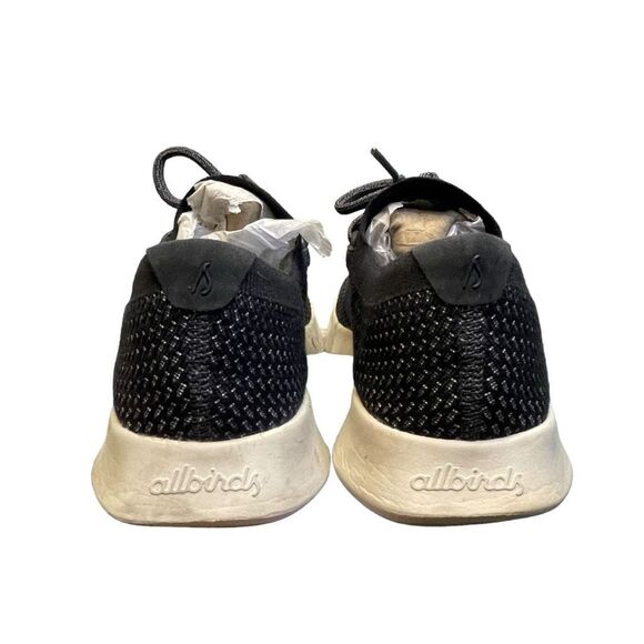 Allbirds Tree Dashers Running Shoes Sneakers Black Merino Wool Runners 9 - Picture 6 of 11
